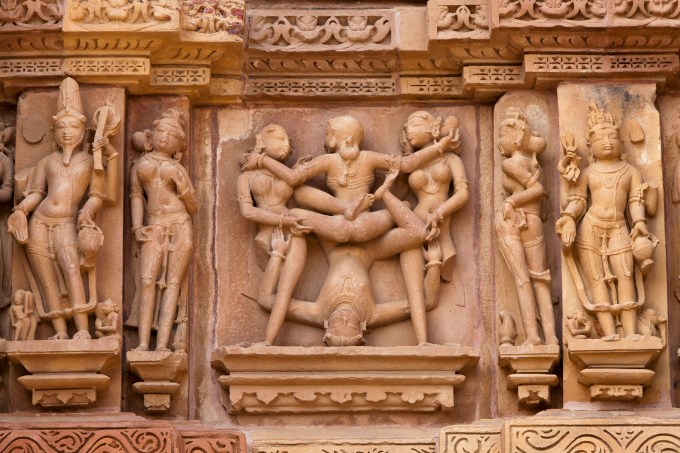 Sculptures of Khajuraho