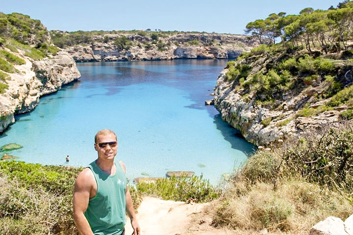 EU FUI: Thiago Machado em Palma de Mallorca, na Espanha