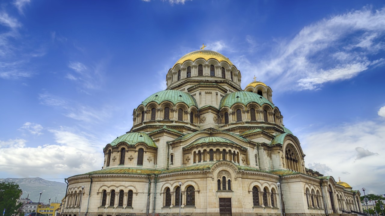 Catedral de St. Alexander Nevsky em Sofia, Bulgária