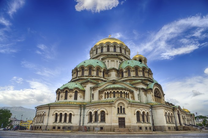 Catedral de St. Alexander Nevsky em Sofia, Bulgária