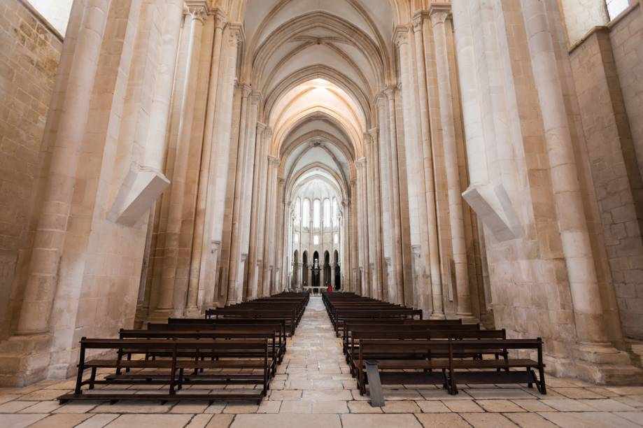 Interior do Mosteiro de Alcobaça