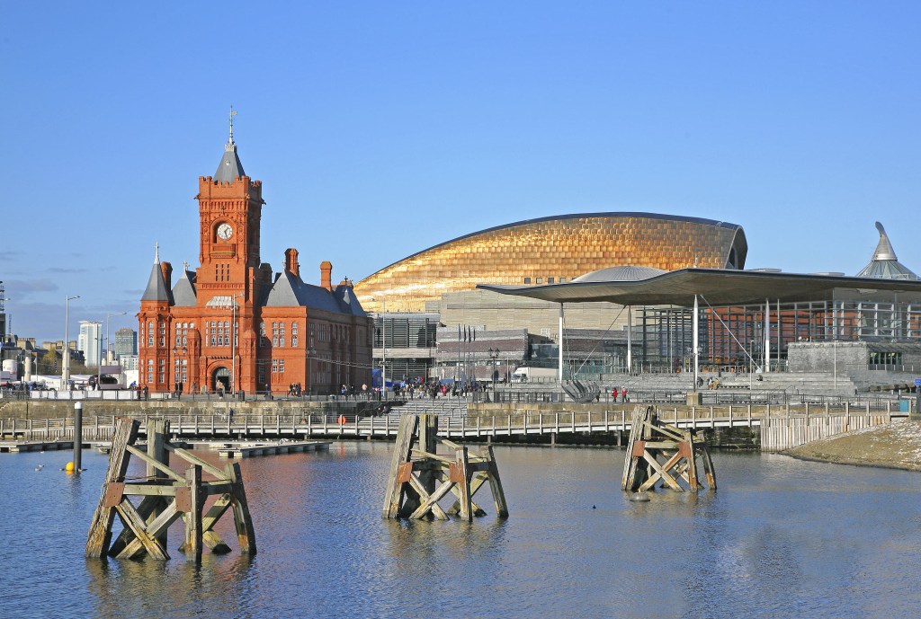Cardiff, capital do País de Gales, Reino Unido