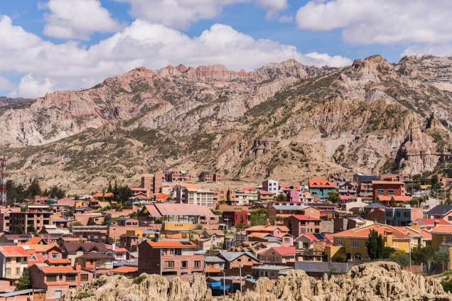 La Paz está a mais de 3600 metros de altitude La Paz está a mais de 3600 metros de altitude