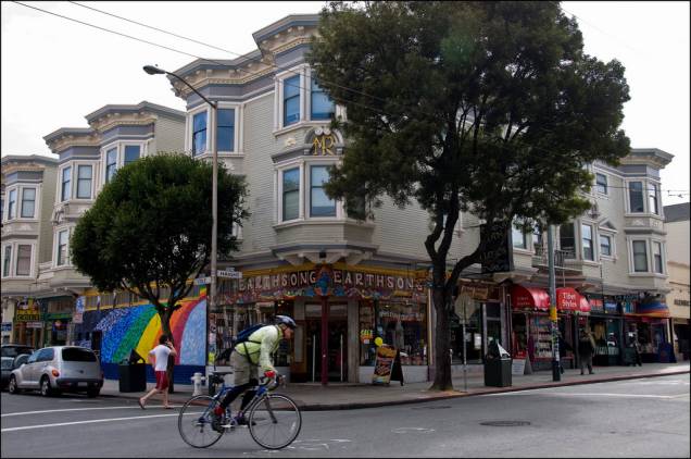 Haight and Ashbury foi sempre o epicentro da contracultura em San Francisco, juntamente com o bairro gay de Castro
