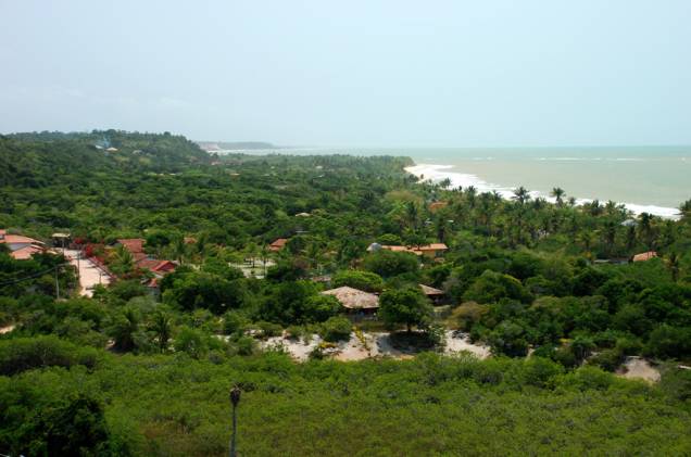 Vista aérea de Trancoso, que entrou para a lista das viagens imperdíveis pelo "The New York Times" Vista aérea de Trancoso, que entrou para a lista das viagens imperdíveis pelo "The New York Times"