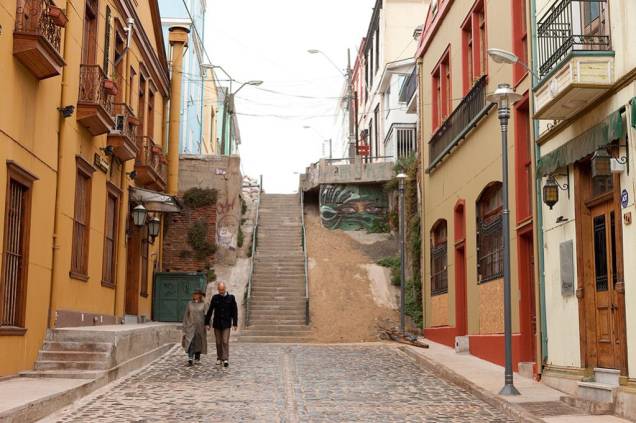 Valparaíso possui um simpático casario operário que lhe valeu o título de Patrimônio da Humanidade da Unesco