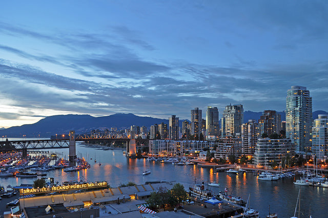O skyline de Vancouver (foto: Harshil Shah/Flirck/creative commons)