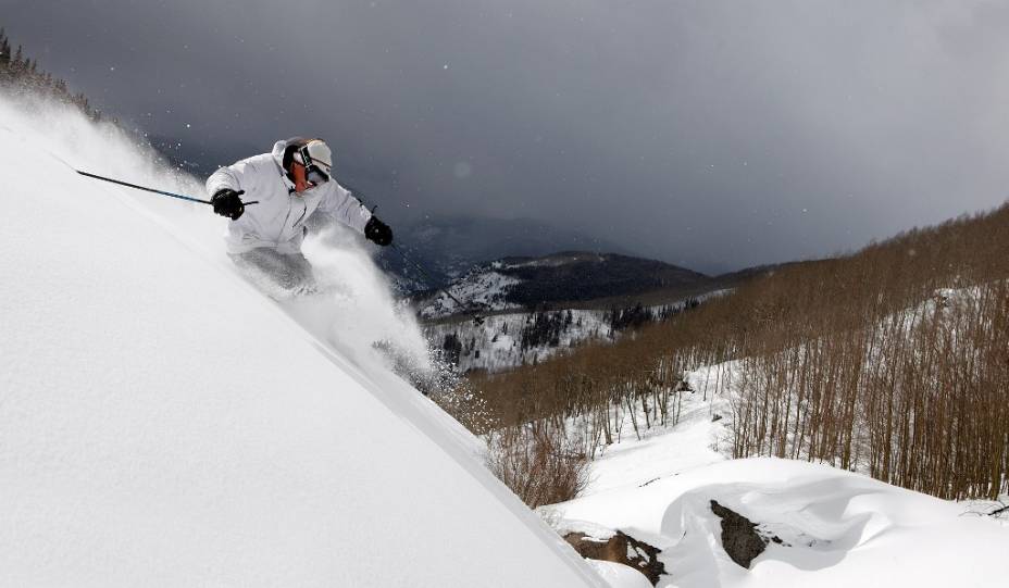 A Estação de esqui de Vail, Colorado, é uma das mais antigas dos Estados Unidos