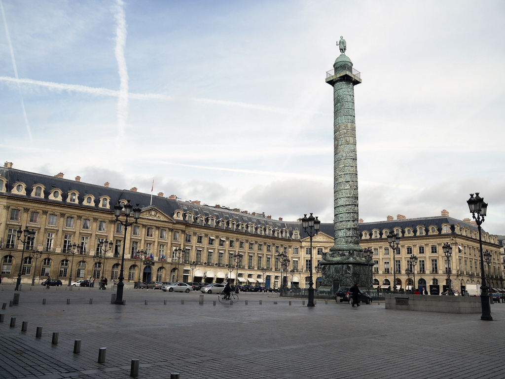 Place Vendôme, Paris, França Place Vendôme, Paris, França