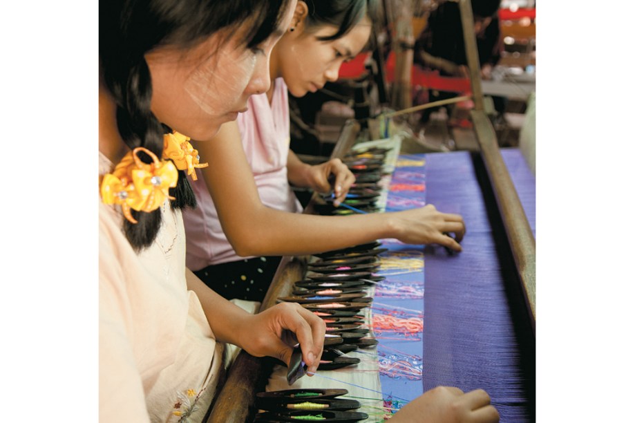 Tecelãs em Mandalay