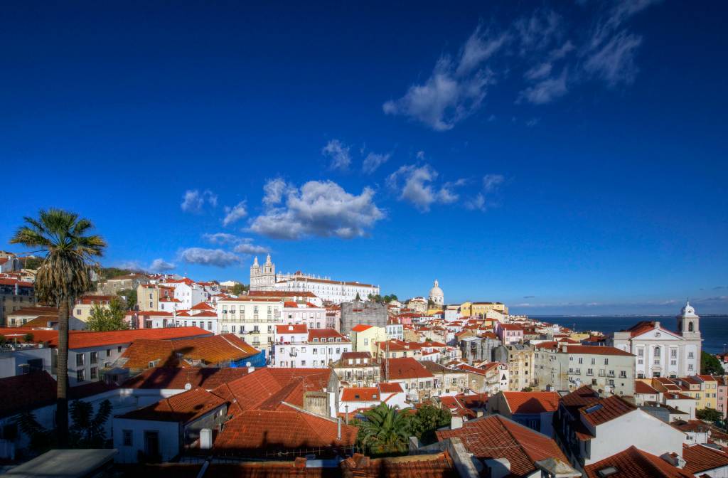 Lisboa, Portugal - vista geral da cidade