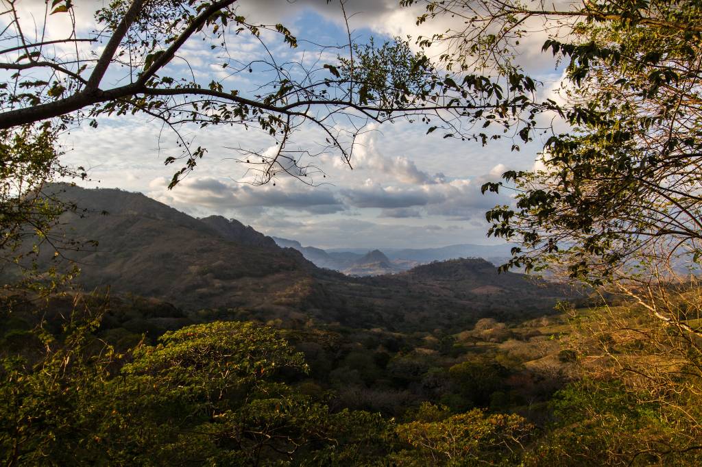 Montanhas na Nicaragua, América Central