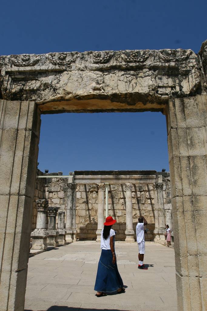 Sinagoga de Cafarnaum, Galileia, Israel