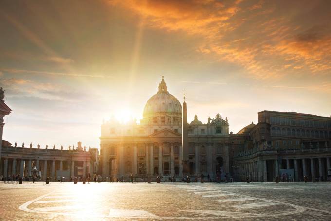 Praça de São Pedro, Vaticano, Roma, Itália