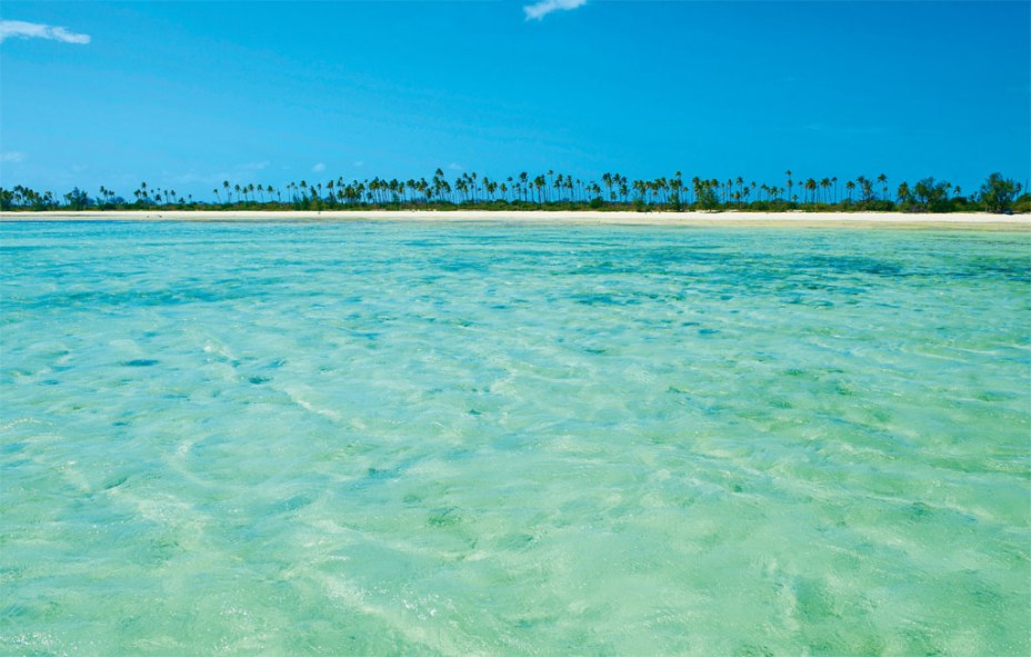 O Índico-piscina de Quirimbas, em Pemba, no norte do país