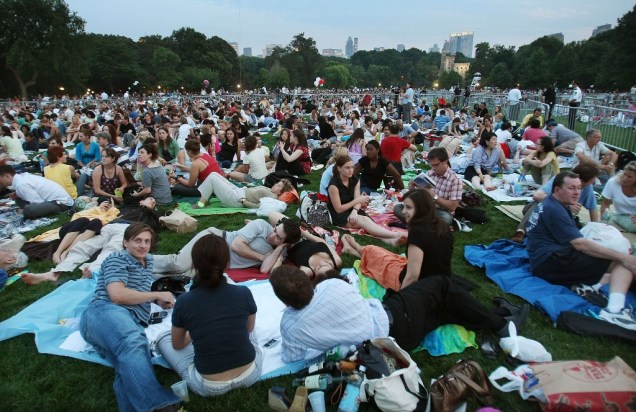 As quentes noites do verão nova-iorquino têm uma agenda lotada de festivais de cinema, artes, dança e música em espaços como o Central Park