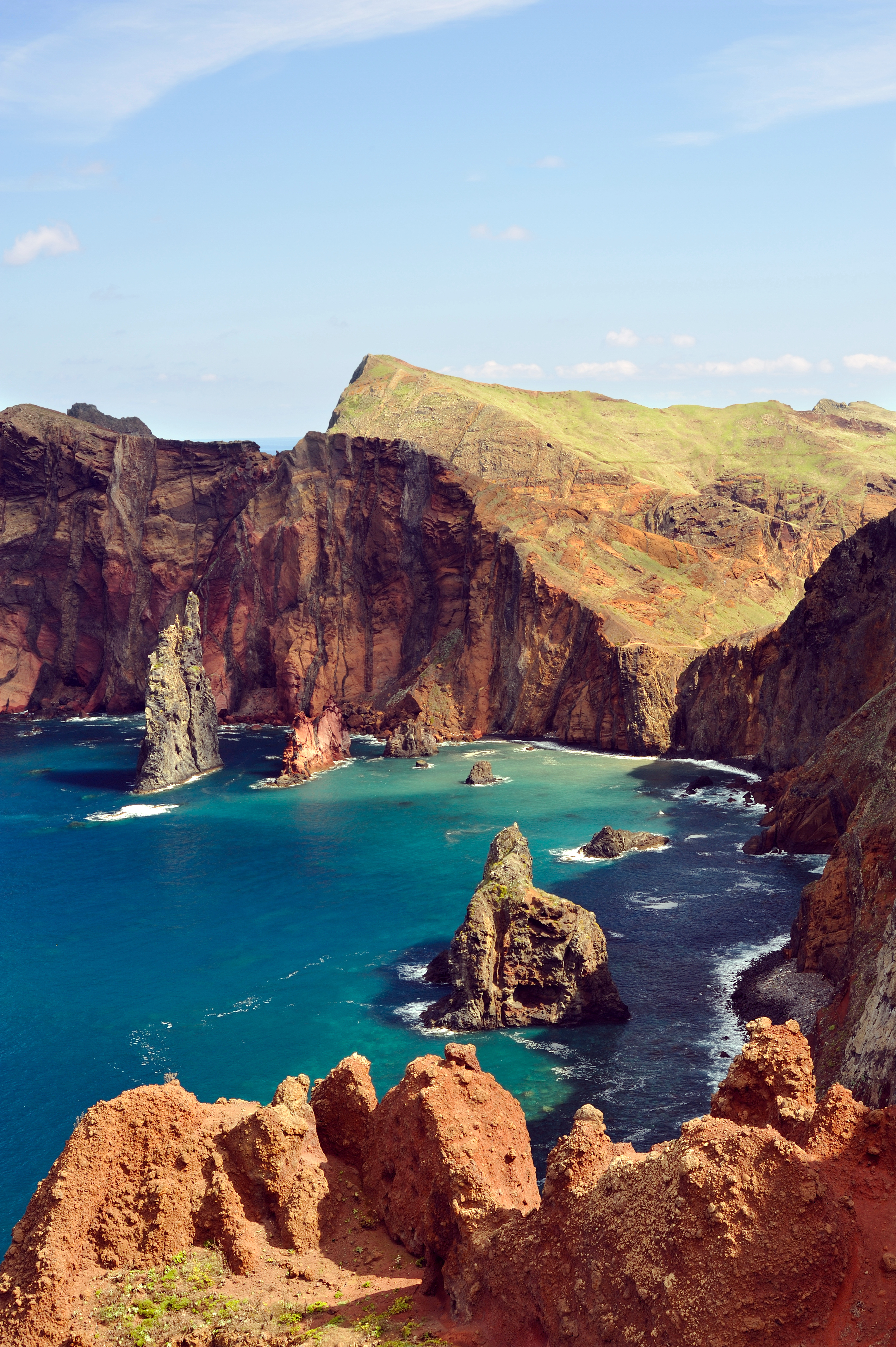 Costa leste da Ilha da Madeira-de Ponta de São Lourenço, Portugal