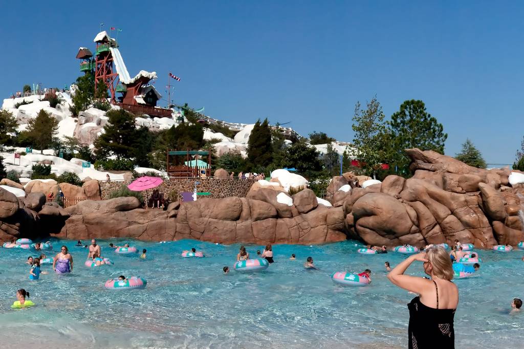 Parque aquático Disney's Blizzard Beach em Orlando, Estados Unidos