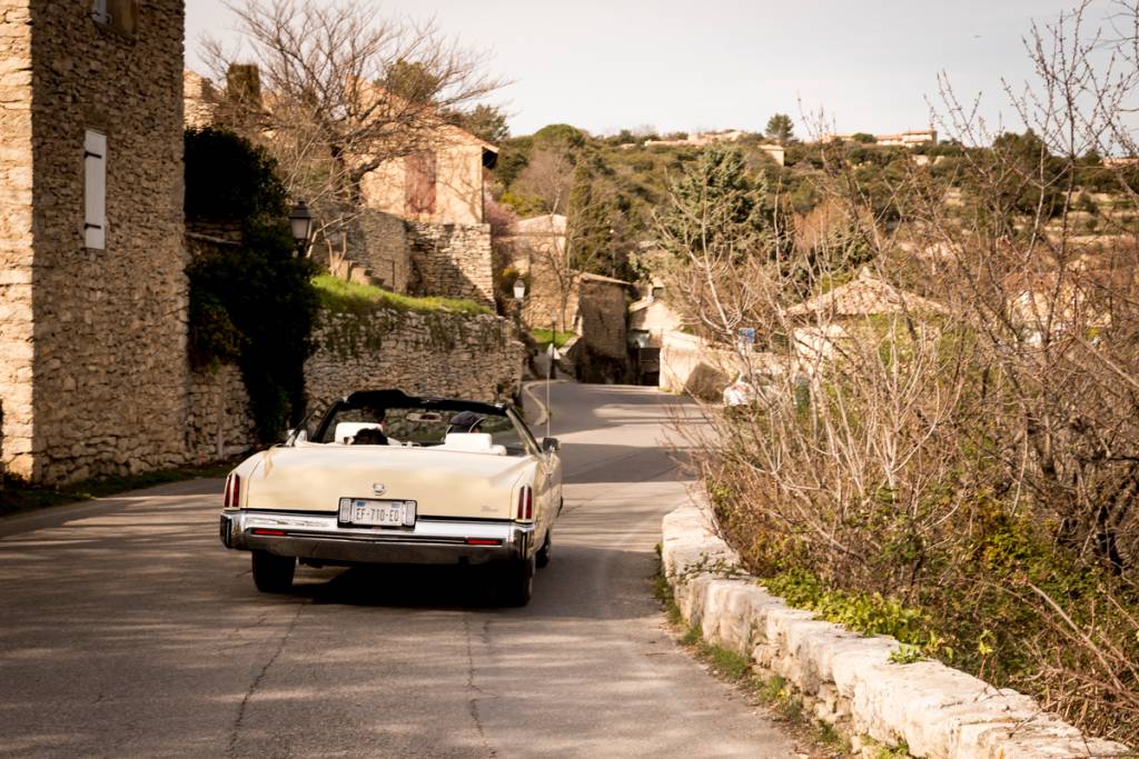 A entrada da vila de Gordes: parece um filme!