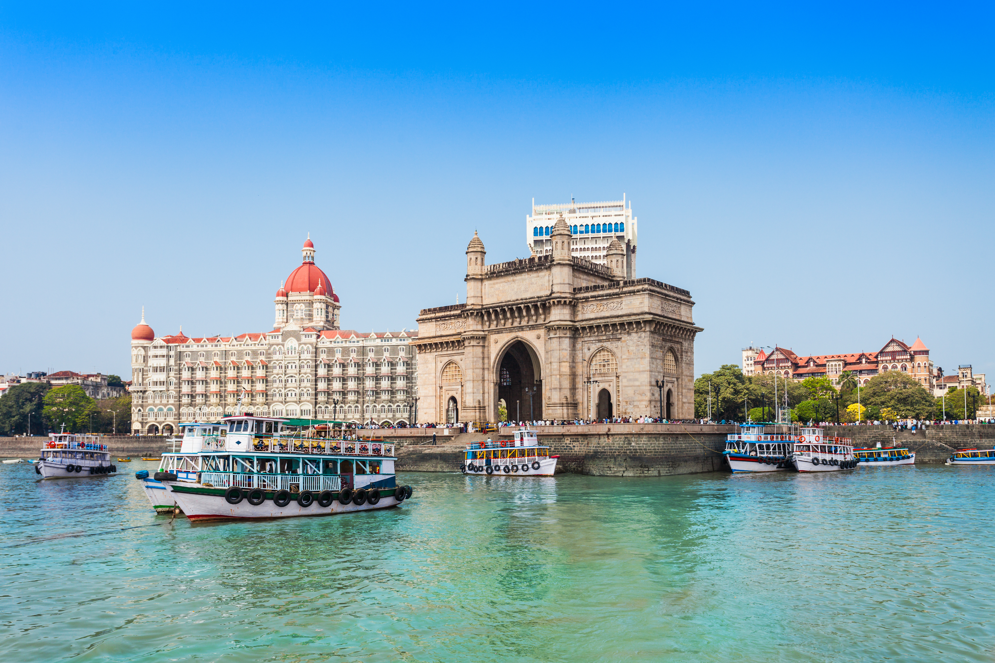 Taj Mahal Hotel e Gateway na India
