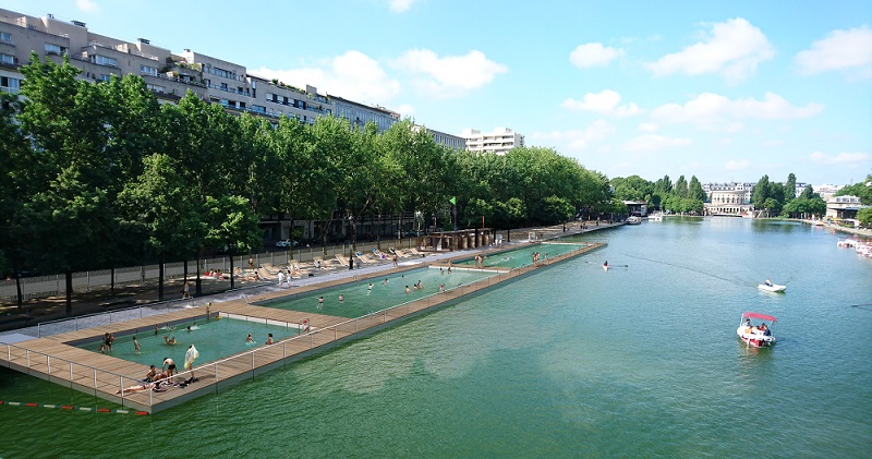 piscina Rio Sena – Bacia de La Villette