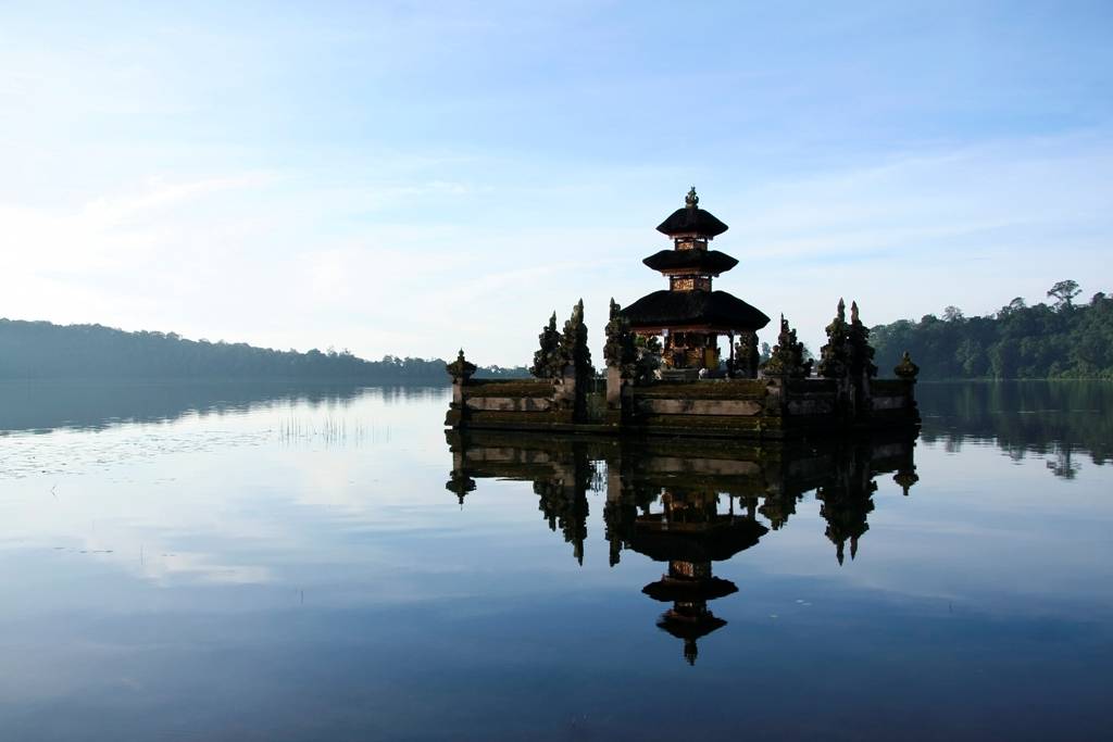 Pura Ulu Danu Bratan, Bali, Indonésia