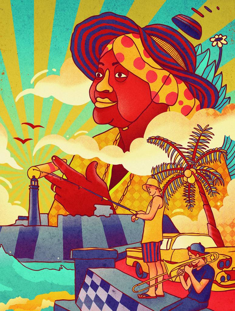 Cuba - ilustração de Daniel Vincent