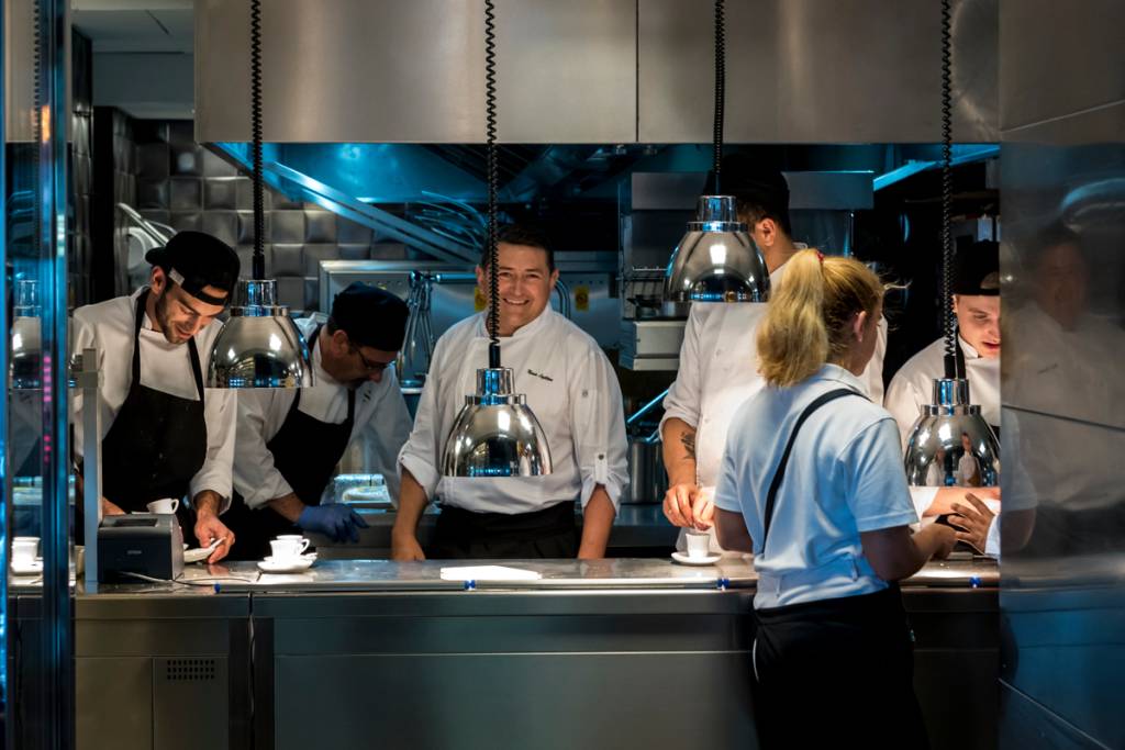 A animada cozinha: refeições para todos os momentos do dia