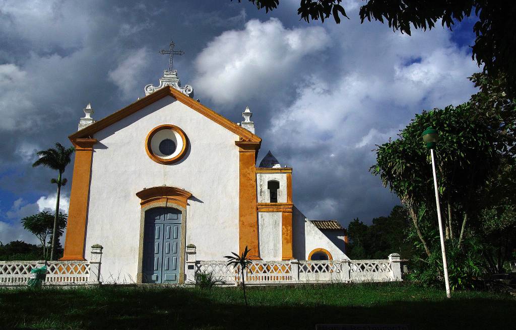 Igrejinha de Santo Antônio de Lisboa, em Florianópolis. Foto de Otávio Nogueira Flickr