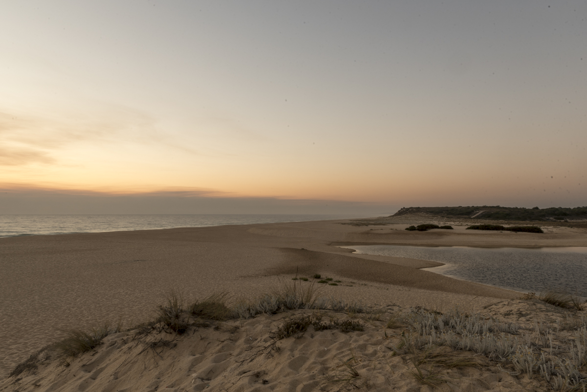 Fim de tarde na praia de Melides: mar e lagoa para escolher