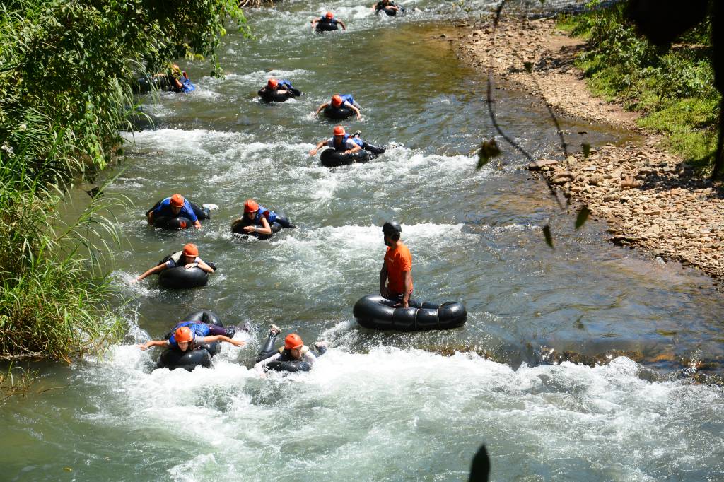 Boia-Cross no Rio Betari, no PETAR (SP)