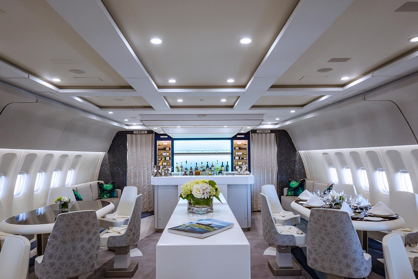 Crystal Skye, o avião mais luxuoso do mundo