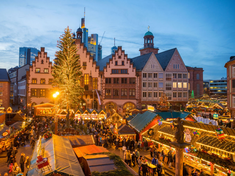 Weihnachtsmarkt, Frankfurt, Alemanha