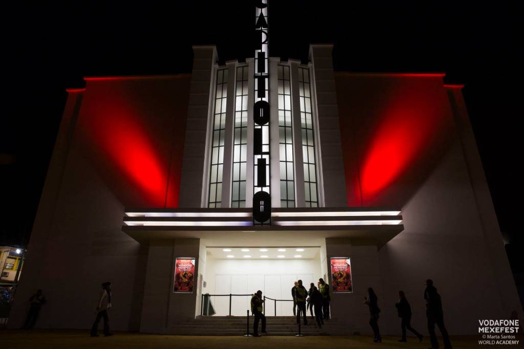 O cine-teatro Capitólio, endereço clássico do centro lisboeta e palco de shows