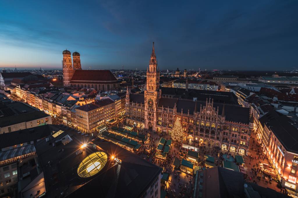 Marienplatz, Munique, Alemanha