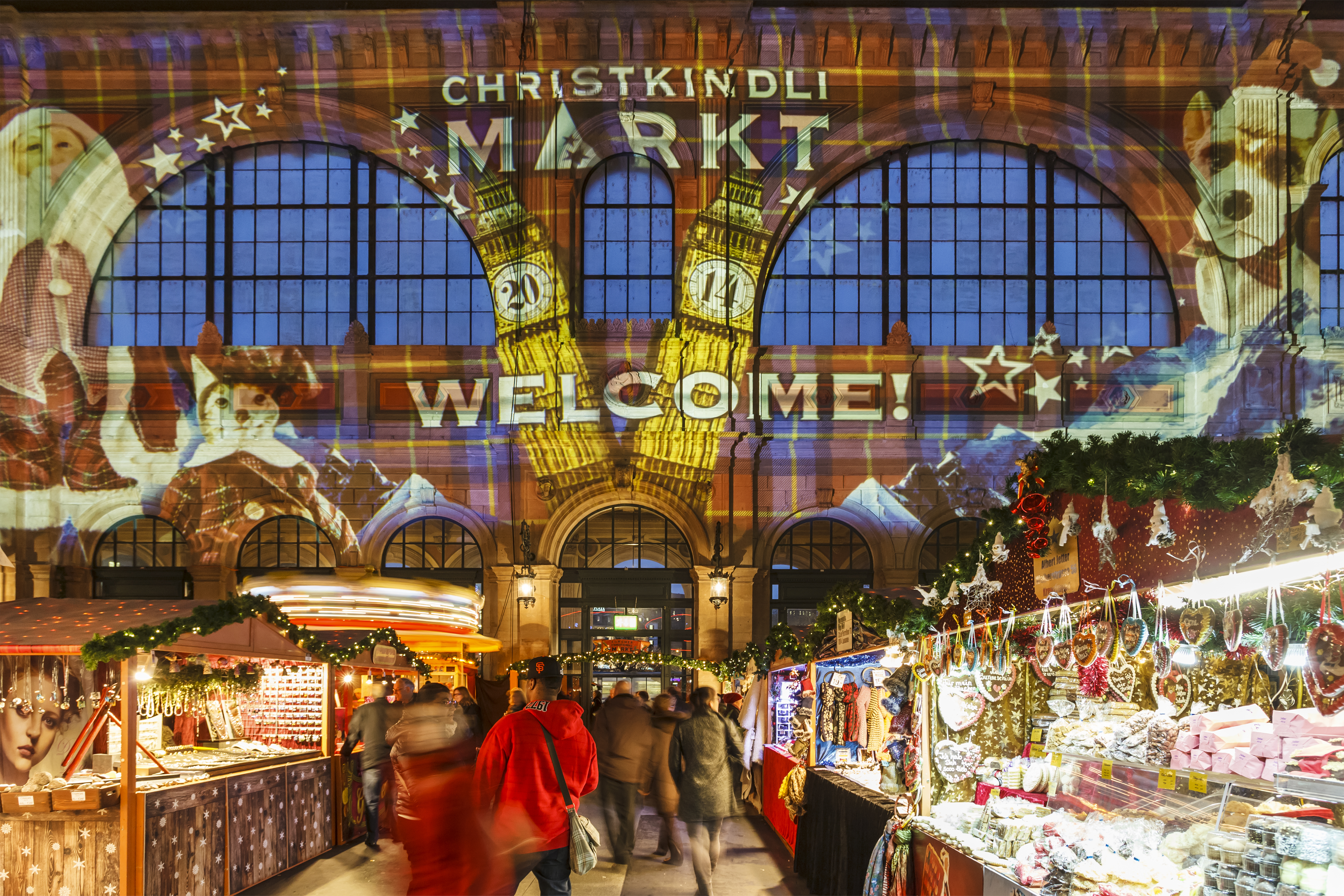 Mercado de Natal - Christkindlimarkt - Zurique, Suíça