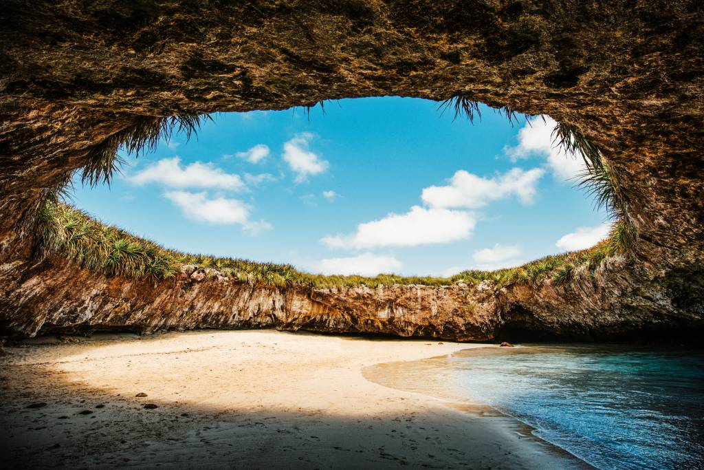 Hidden Beach, no México