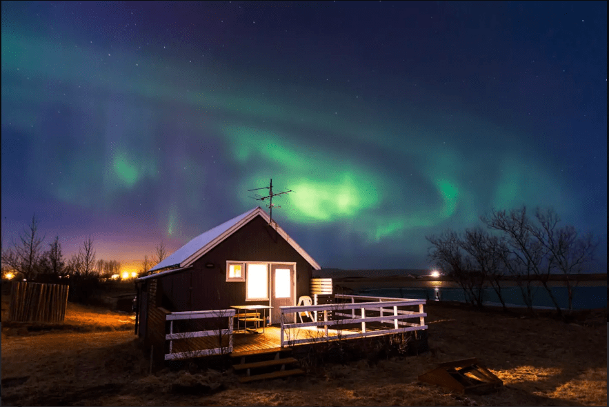 Cabana na Islândia
