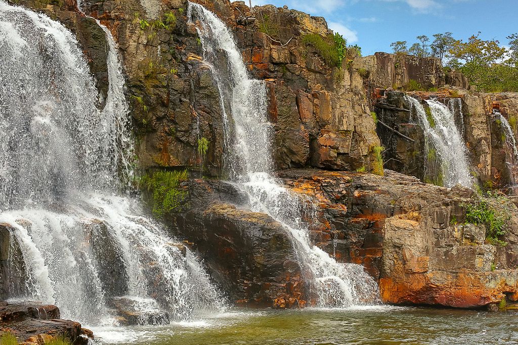 Catarata dos Couros, em Alto Paraíso de Goiás: pode ser difícil chegar, mas esforço compensa