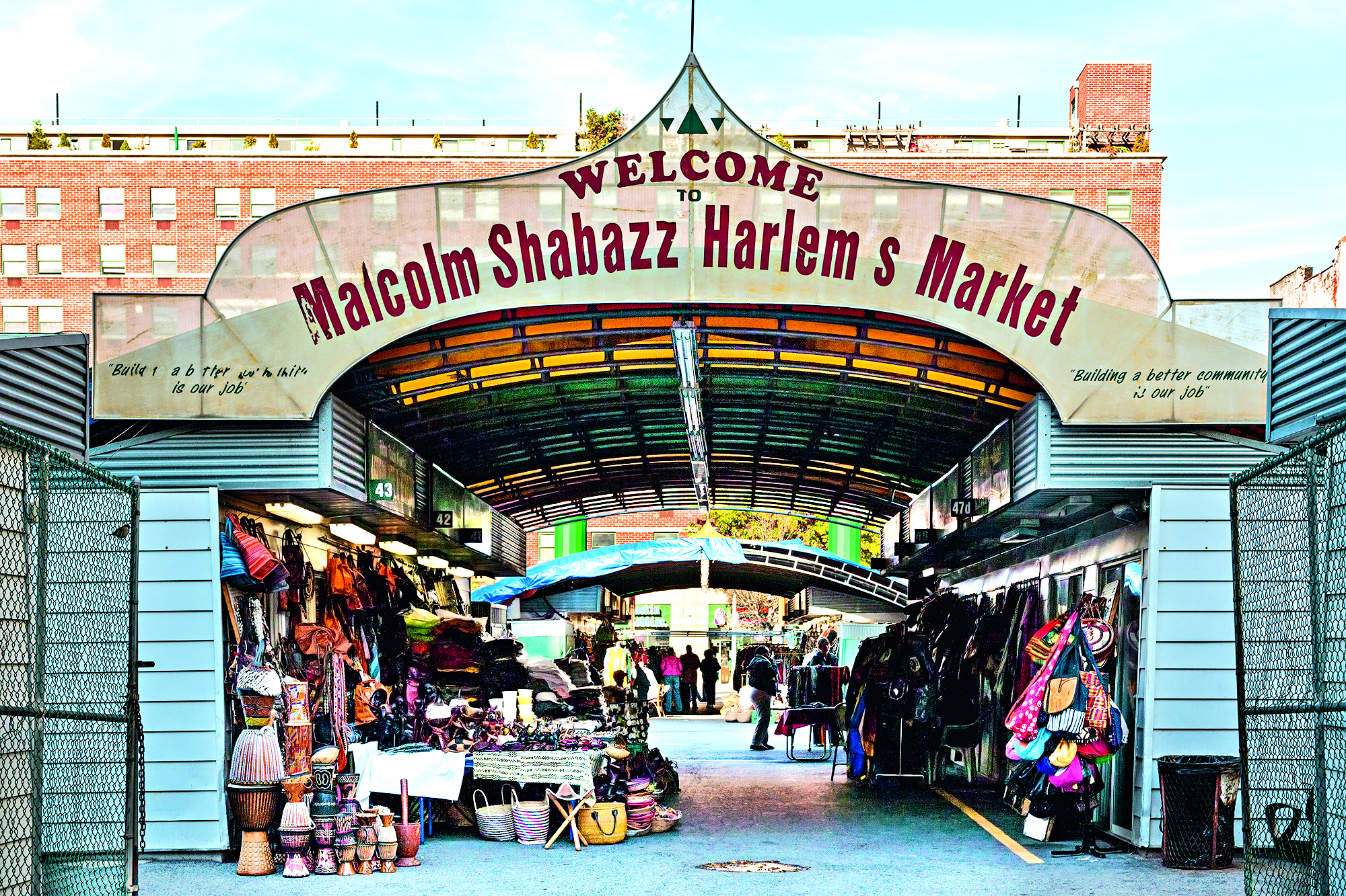 Malcolm Shabazz Harlem Market, Manhattan, New York City