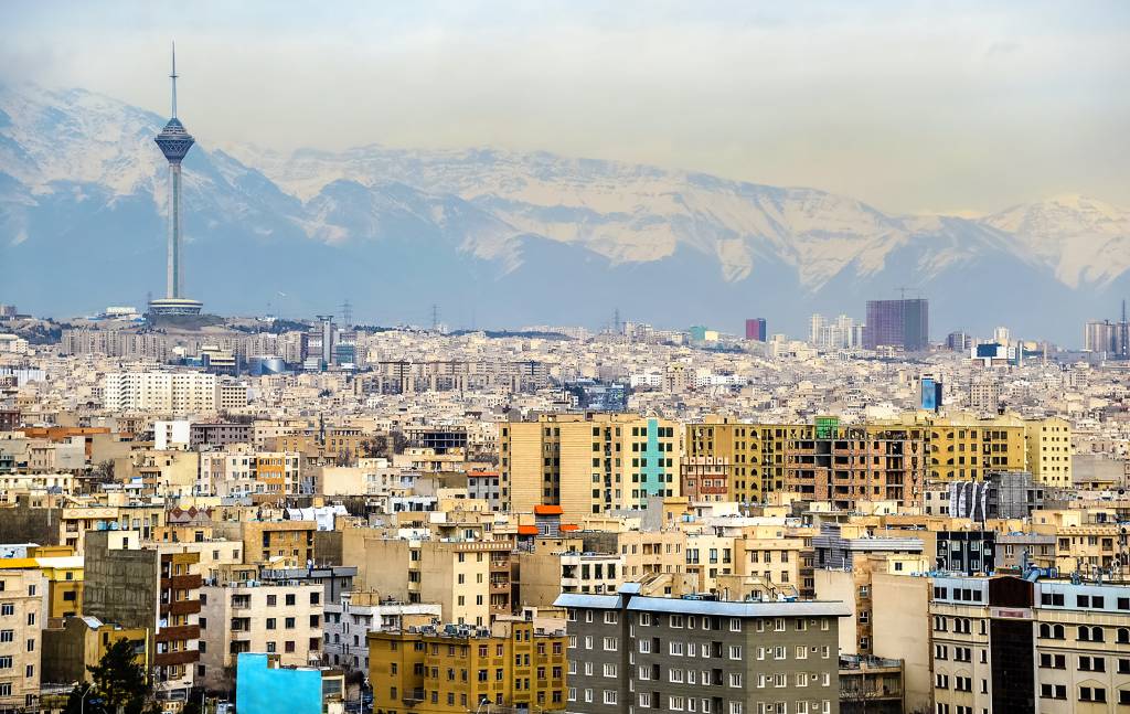 Teerã e a Torre Milad, Irã