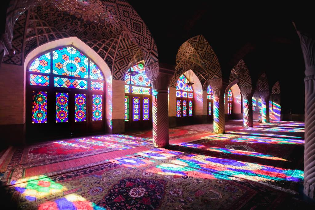 Mesquira Nasir al Molk, Shiraz, Irã