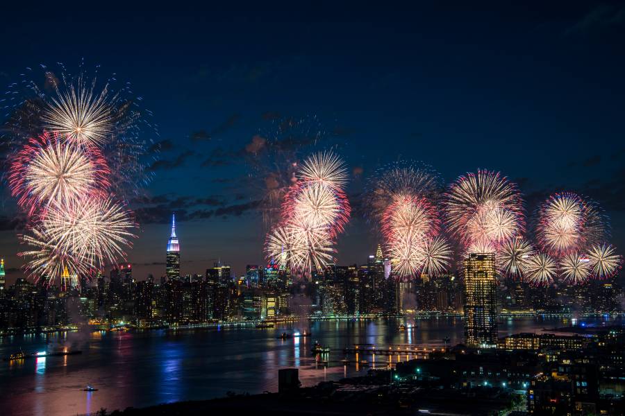 Fogos de artifício da Macy's, Nova York