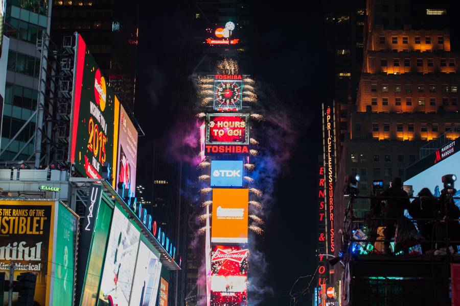 Celebração de Ano Novo da Times Square, Nova York