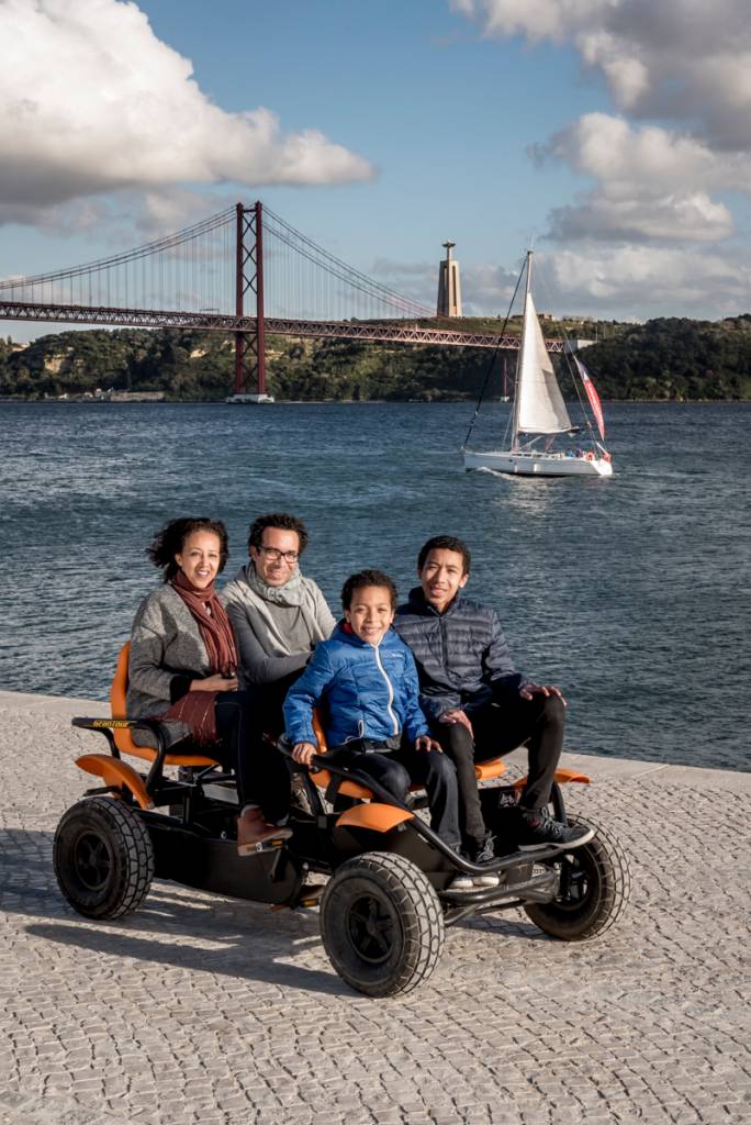 Belém, Lisboa, Portugal Passeio à beira-Tejo: diversão para a família toda