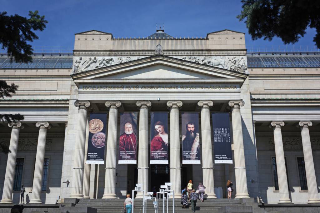 Museu Pushkin de Belas-Artes, em Moscou