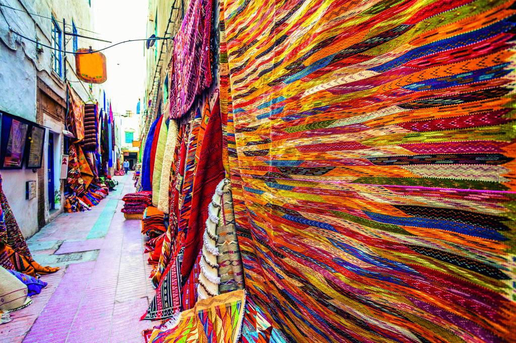 Tapes coloridos, Marrakesh