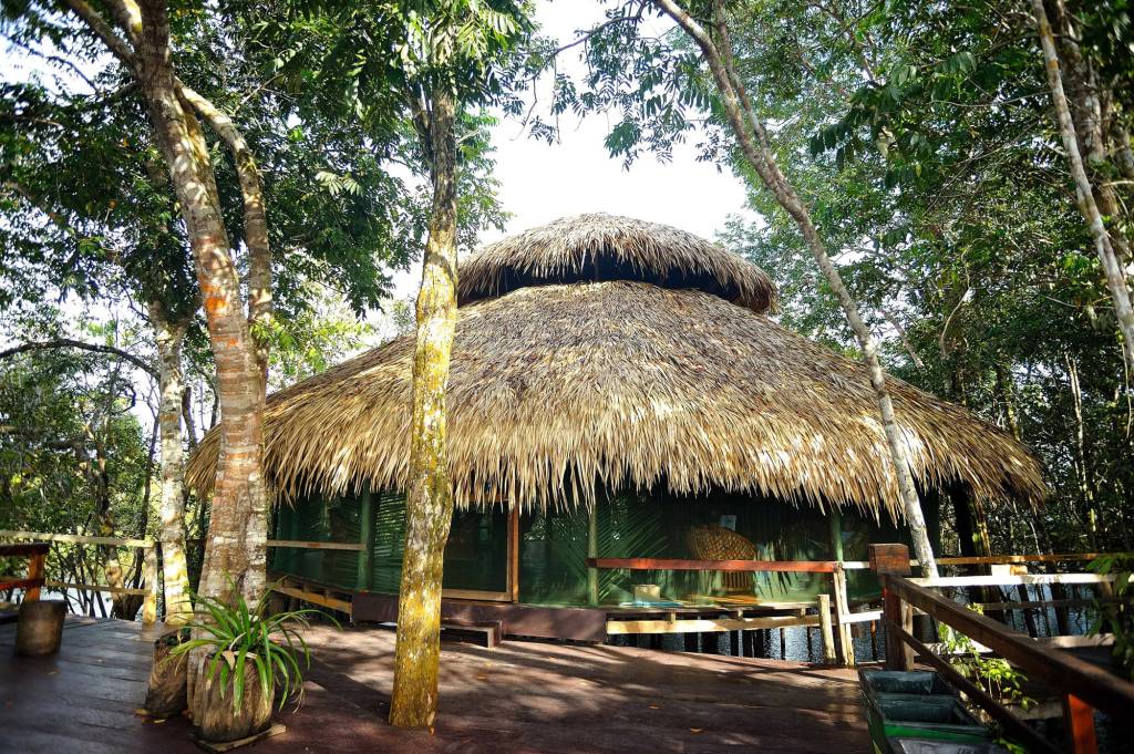 Recepção do Juma Amazon Lodge