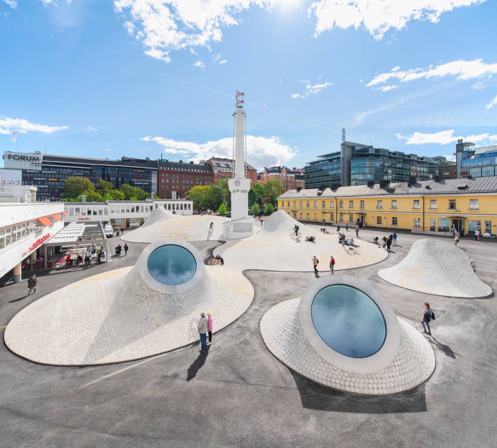 Amos Rex, o museu mais modernista de Helsinki, na Finlândia