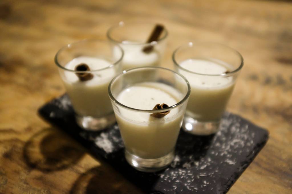 BotecoDaDri-Lisboa9 A batida de coco, praticamente uma sobremesa